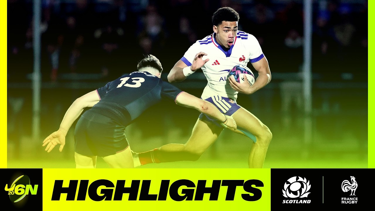 HIGHLIGHTS | Scotland v France | Second half fight back! But they are just too strong! 💪