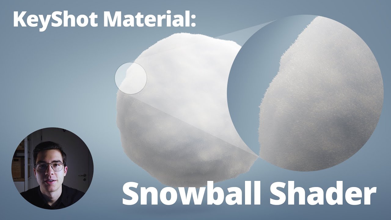KeyShot Material: Snowball Shader