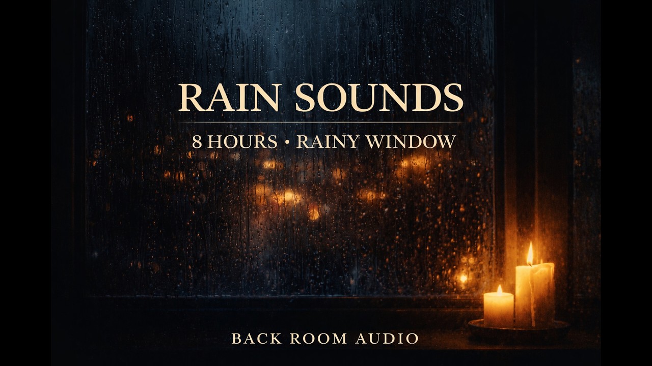 Rainy Mountain Night | 8 Hours Deep Brown Noise for Anxiety & Sleep