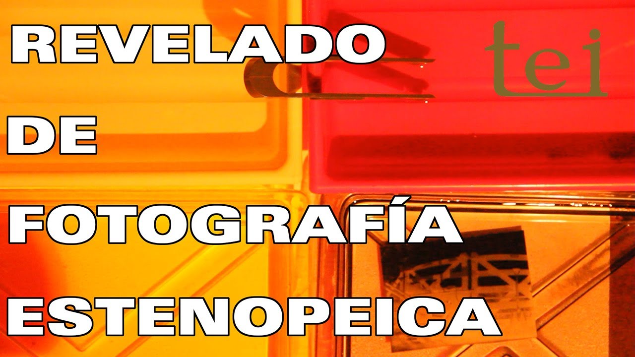 Revelado de una fotografía realizada con Cámara Estenopeica