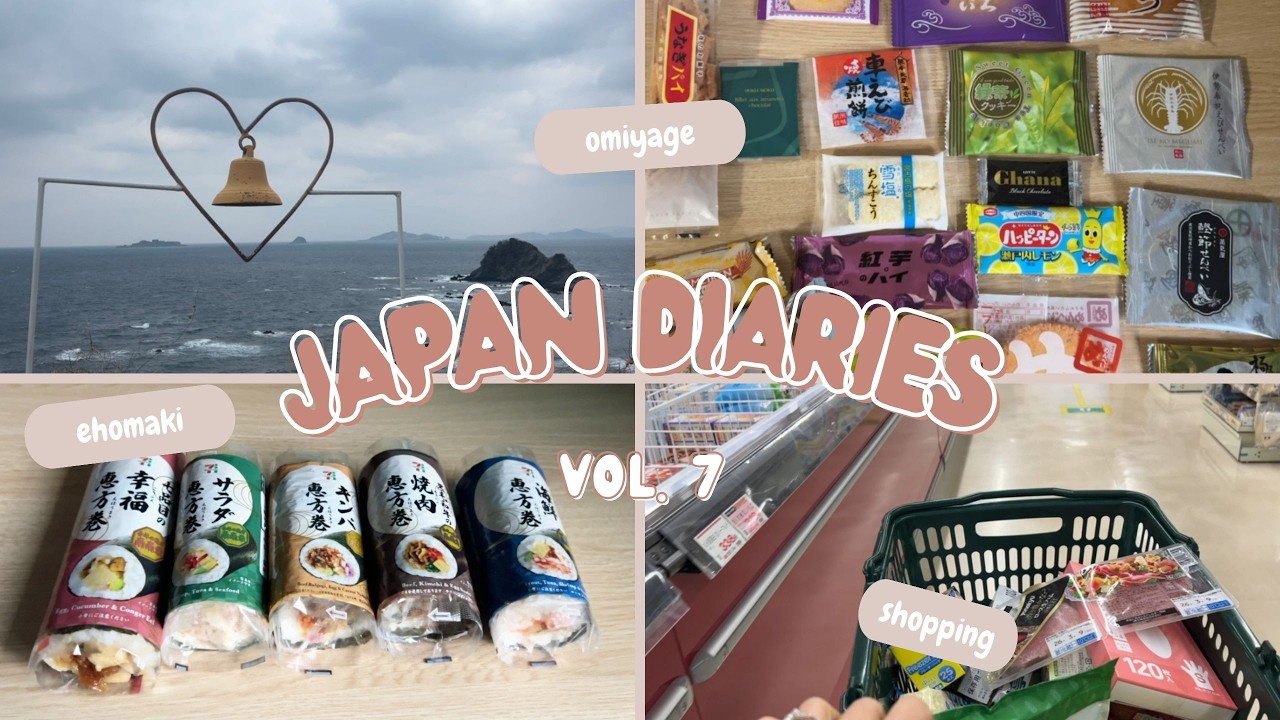 omiyage haul, bean throwing festival 🫘, birthday shopping 🛍️ | japan diaries #7