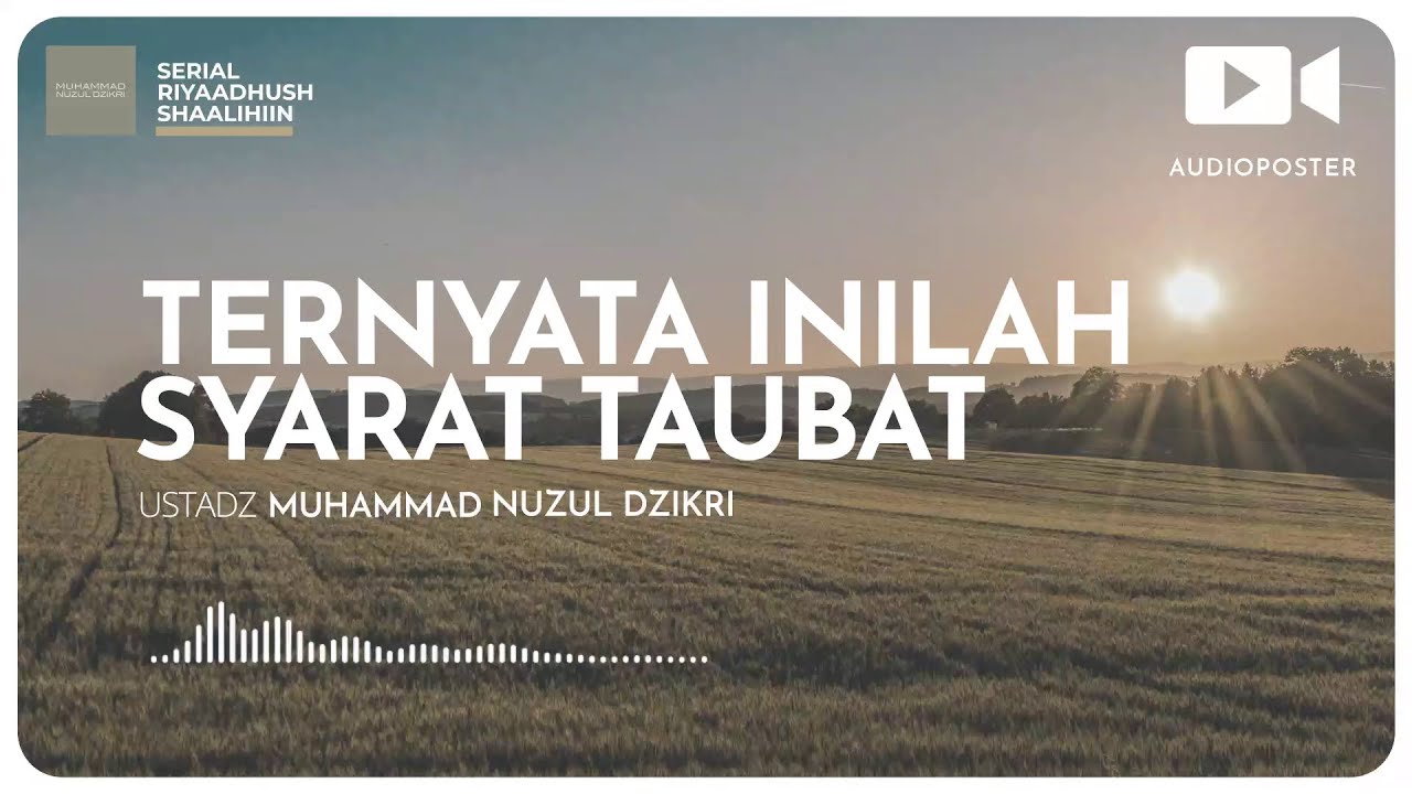 240. TERNYATA INILAH SYARAT TAUBAT (1 menitan)