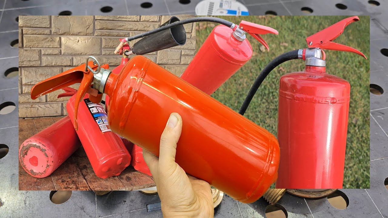 3 TOP DIY ideas from an old fire extinguisher. Everything is ingenious and simple!