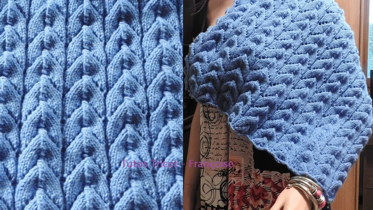 Tuto tricot point ajouré Arcade | Etole écharpe femme point ajouré | Knit scarf | Bufanda en punto