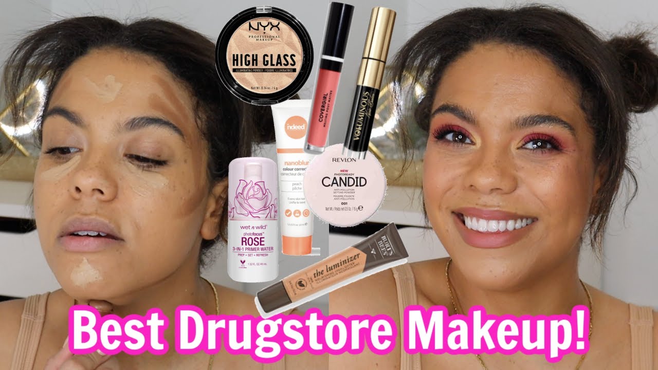 Full Face of Drugstore Makeup! Drugstore Makeup I LOVE!