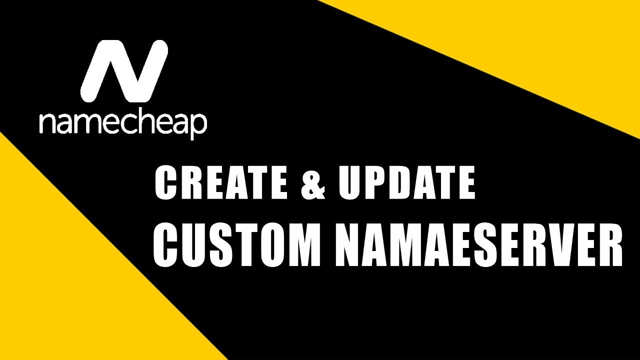 NameCheap Custom NameServer Setup 2025 - Private DNS Change