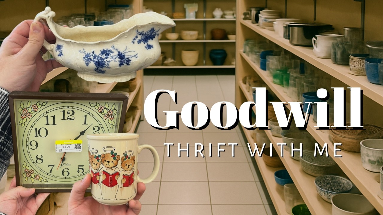 GOODWILL OF ORANGE COUNTY THRIFT WITH ME #goodwill #thriftwithme #thriftstorefinds