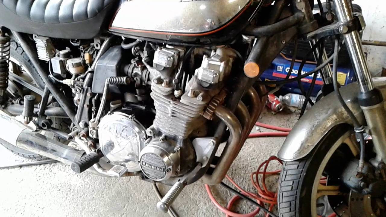 Cold start old start 1980 z1000 fuel injected