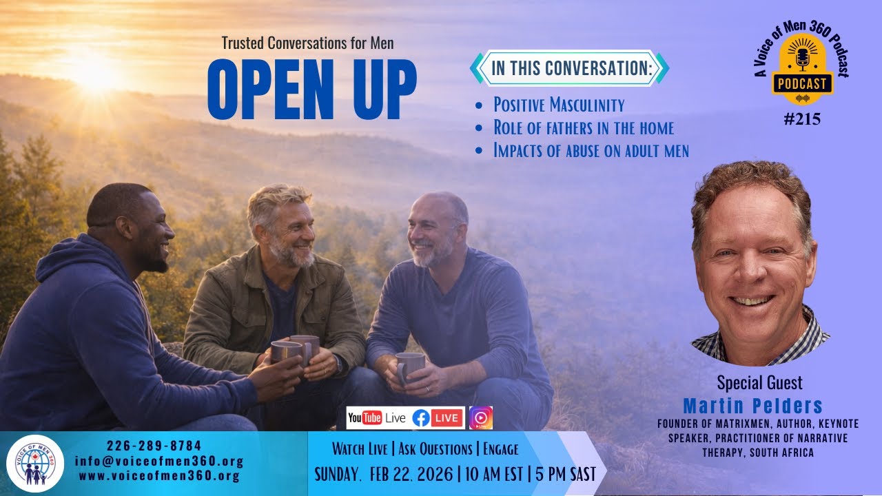 The Life Journey of Martin Pelders | Open Up - Live Talk Show | Voice of Men 360