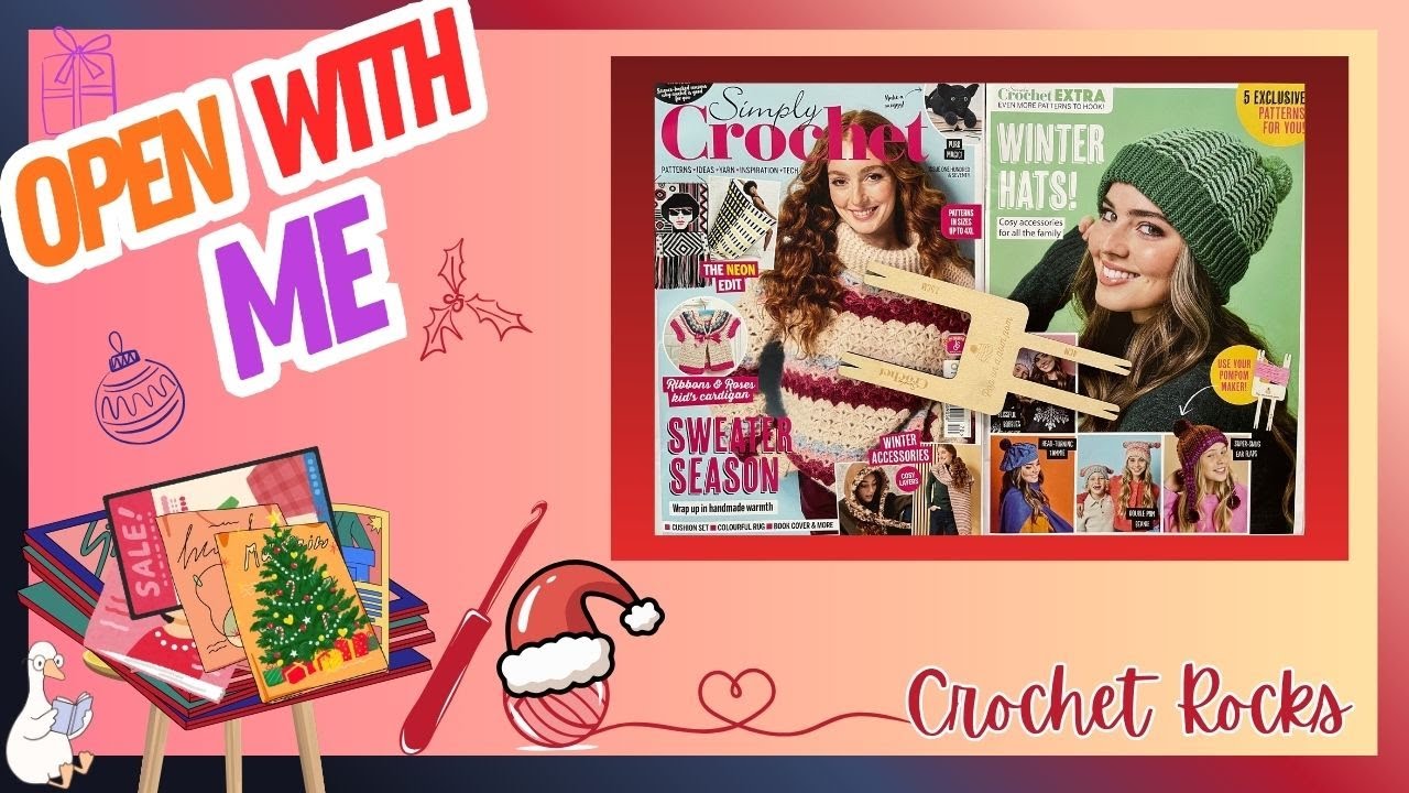 📚 Open With Me 247 Simply Crochet - Let me Know What you Think!
