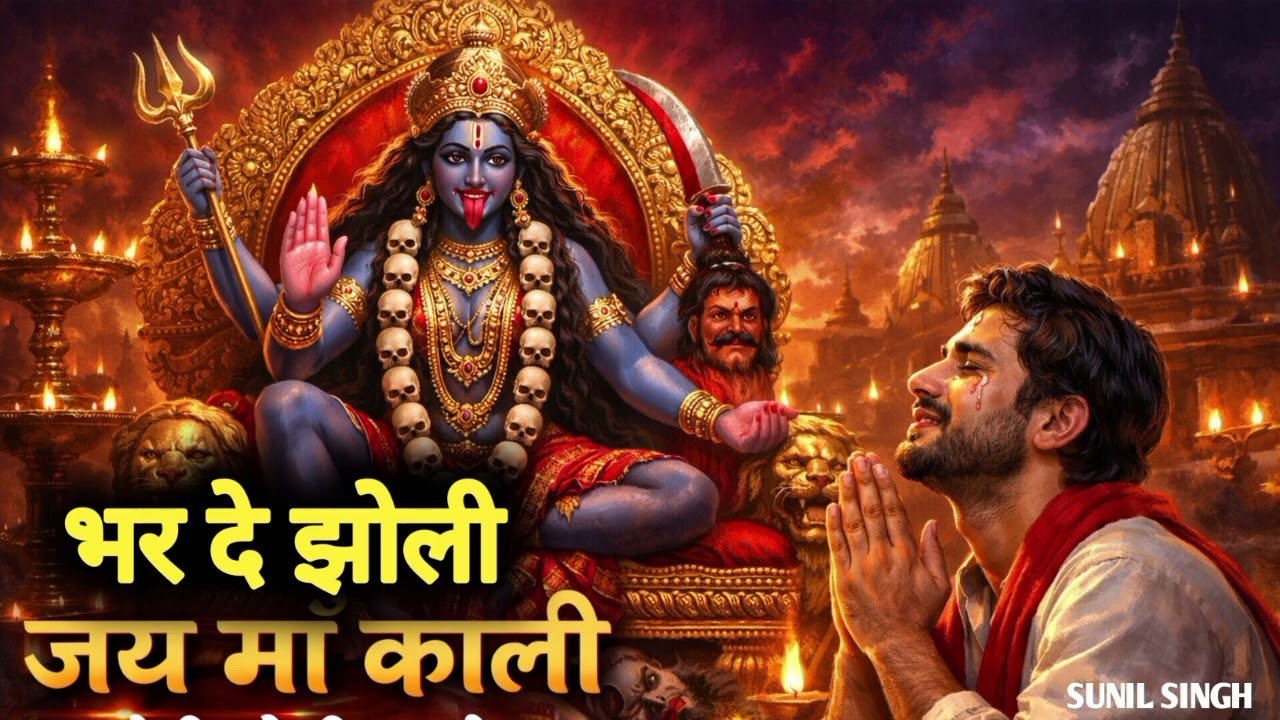 भर दे झोली जय माँ काली | Maa Kali Bhajan | Kali Mata Powerful Bhajan | Sunil Singh