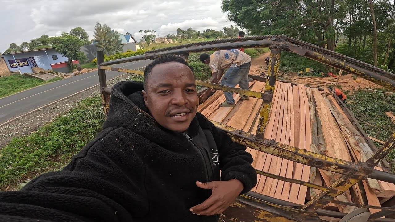 Another Big Step Forward 😭🙏 Harvesting Roofing Timbers for Our Dream Home 🏠🌳 Day 2 😭