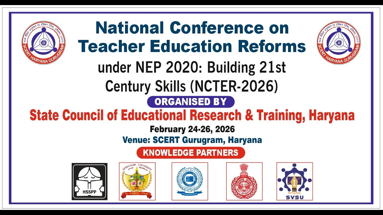 National Conference on Teacher Education Reforms under NEP 2020 Valedictory ceremony