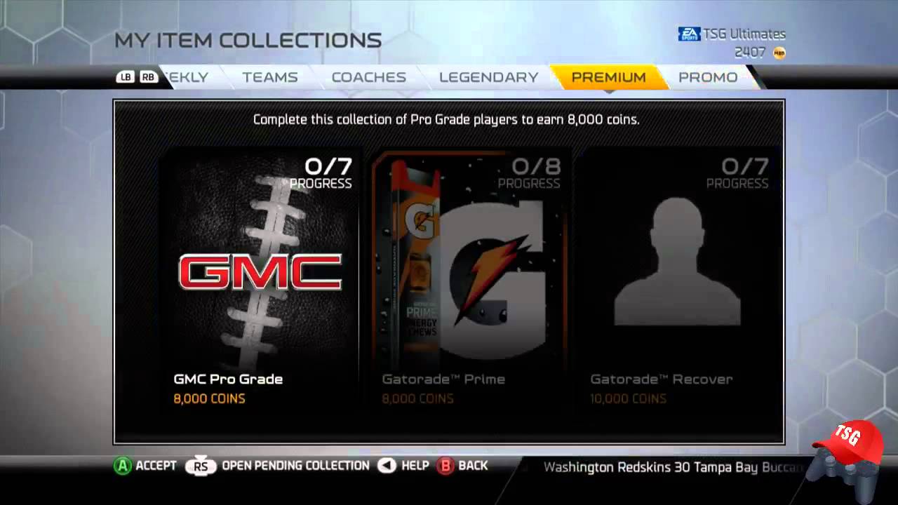 How To Complete A Collection In Madden NFL 25 Ultimate Team