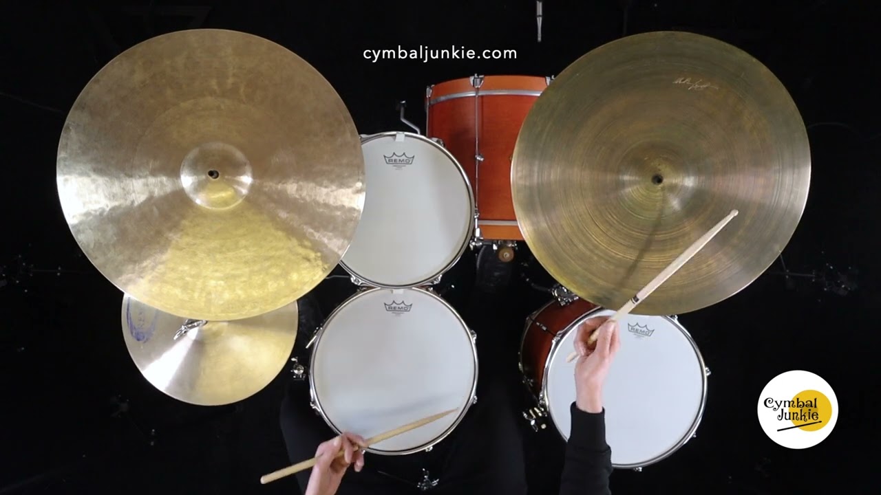 Mattia Iorillo 20" ride cymbal (1800g) pre-loved 1080p