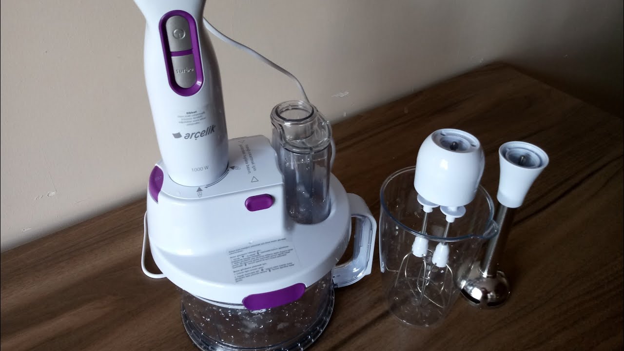 ARÇELİK K 1261 RHB MUTFAK ROBOTU RENDELİ EL BLENDER KUTU AÇILIMI VE TANITIMI!