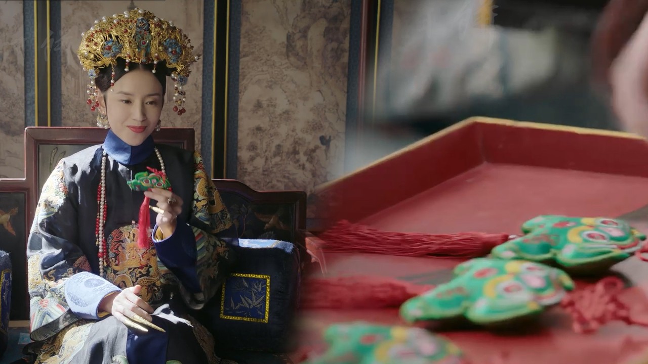 如懿面对皇后的五毒香囊羞辱，竟不声不响全盘接收，转头便以牙还牙让皇后尝尽痛苦！