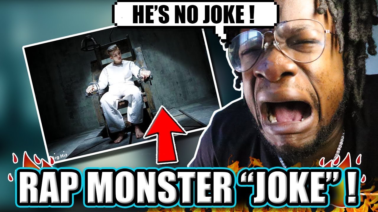 Rap Monster - Joke MV (REACTION!)