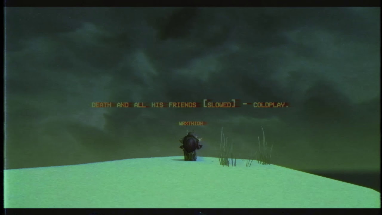 death and all his friends - coldplay (slowed)