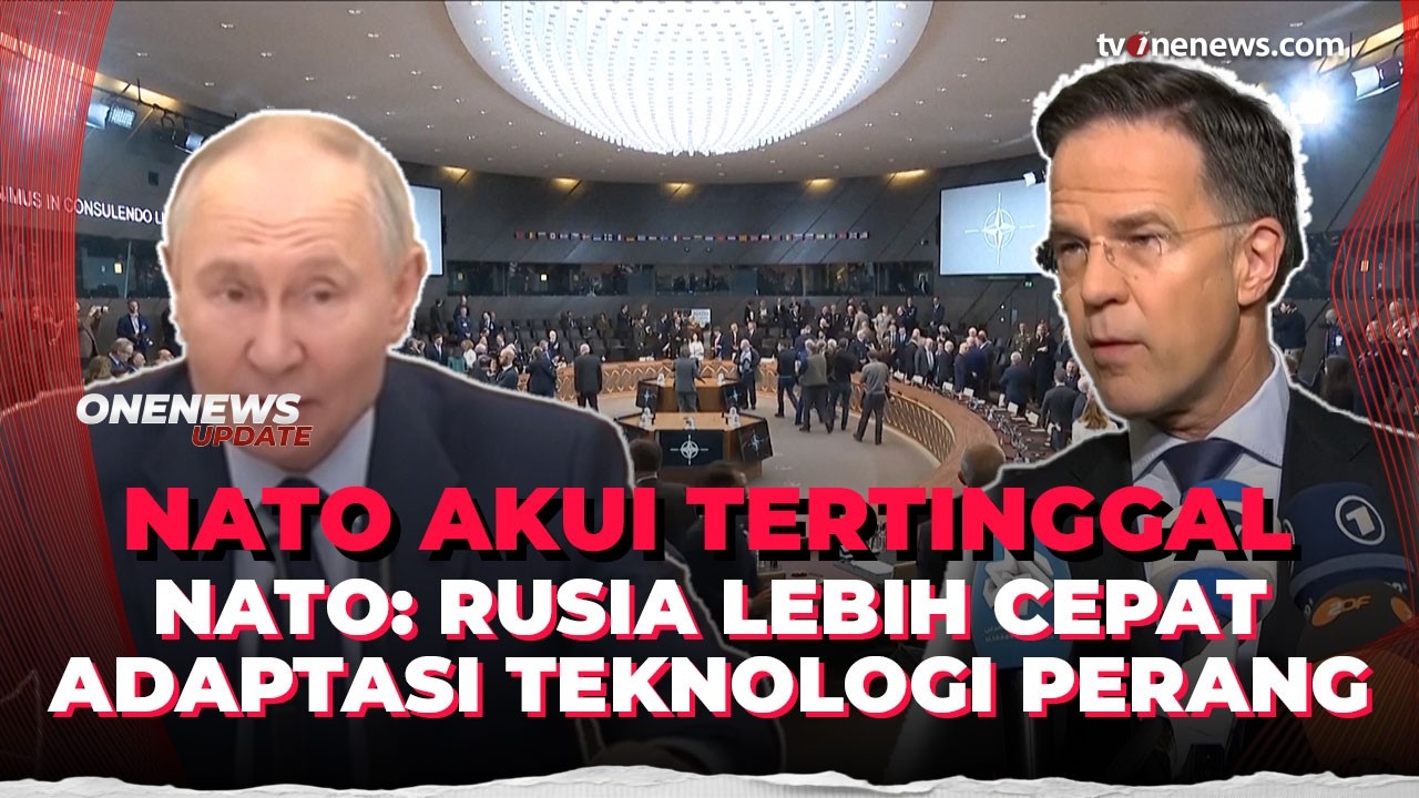 Pengakuan Mengejutkan NATO  Rusia Lebih Cepat Beradaptasi Teknologi Perang | OneNews Update