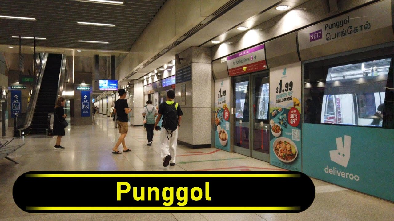 MRT Station Punggol - Singapore 🇸🇬 - Walkthrough 🚶