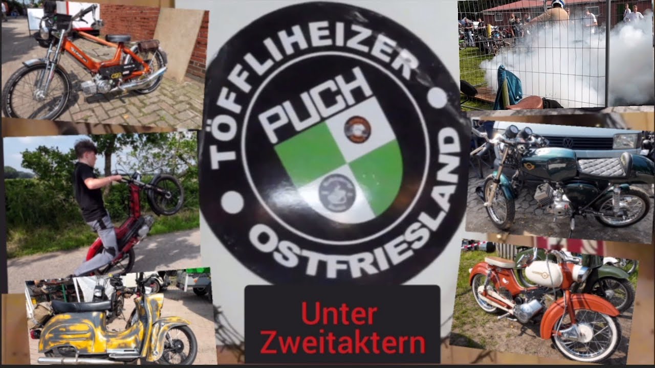 Mofatreffen der Töffliheizer/ Rhauderfehn Ostf. 1.6.24 Oldtimer Veranstaltung