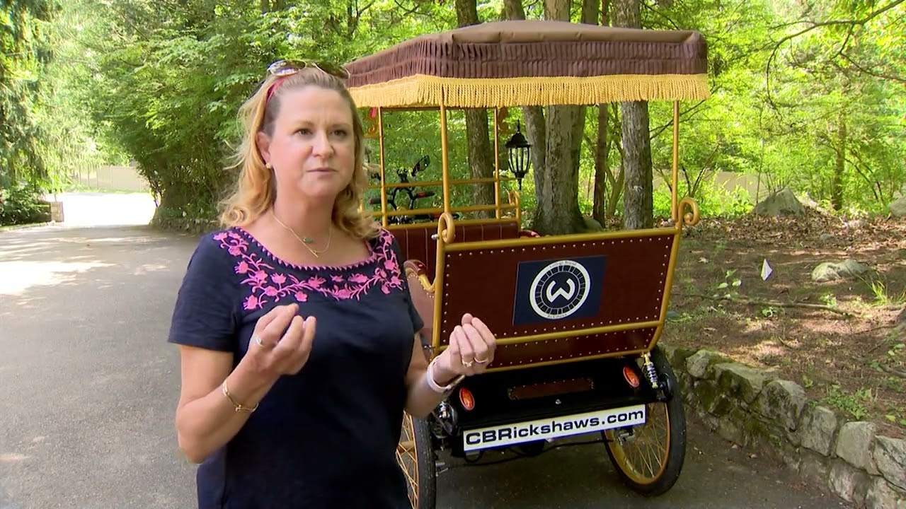 Wilton teen builds his own rickshaw