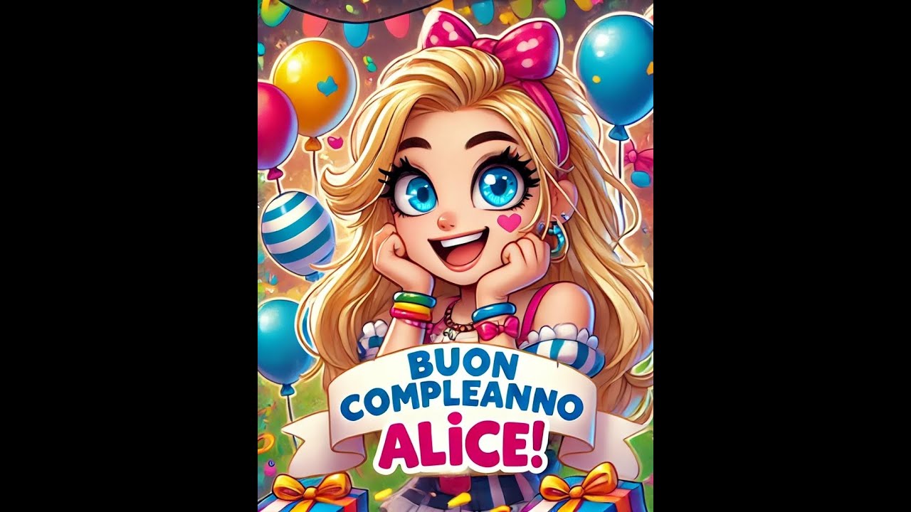 Tanti Auguri Alice