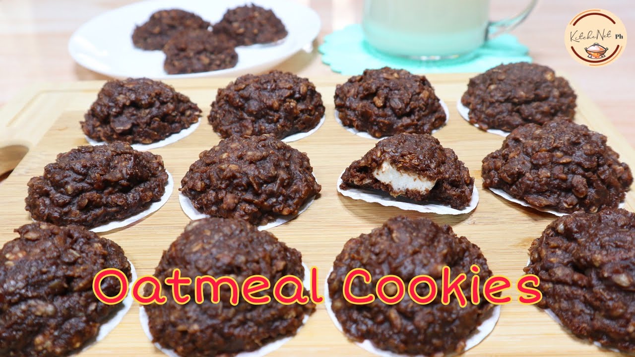 Chocolate Oatmeal Cookies | No Bake | KitcheNet Ph
