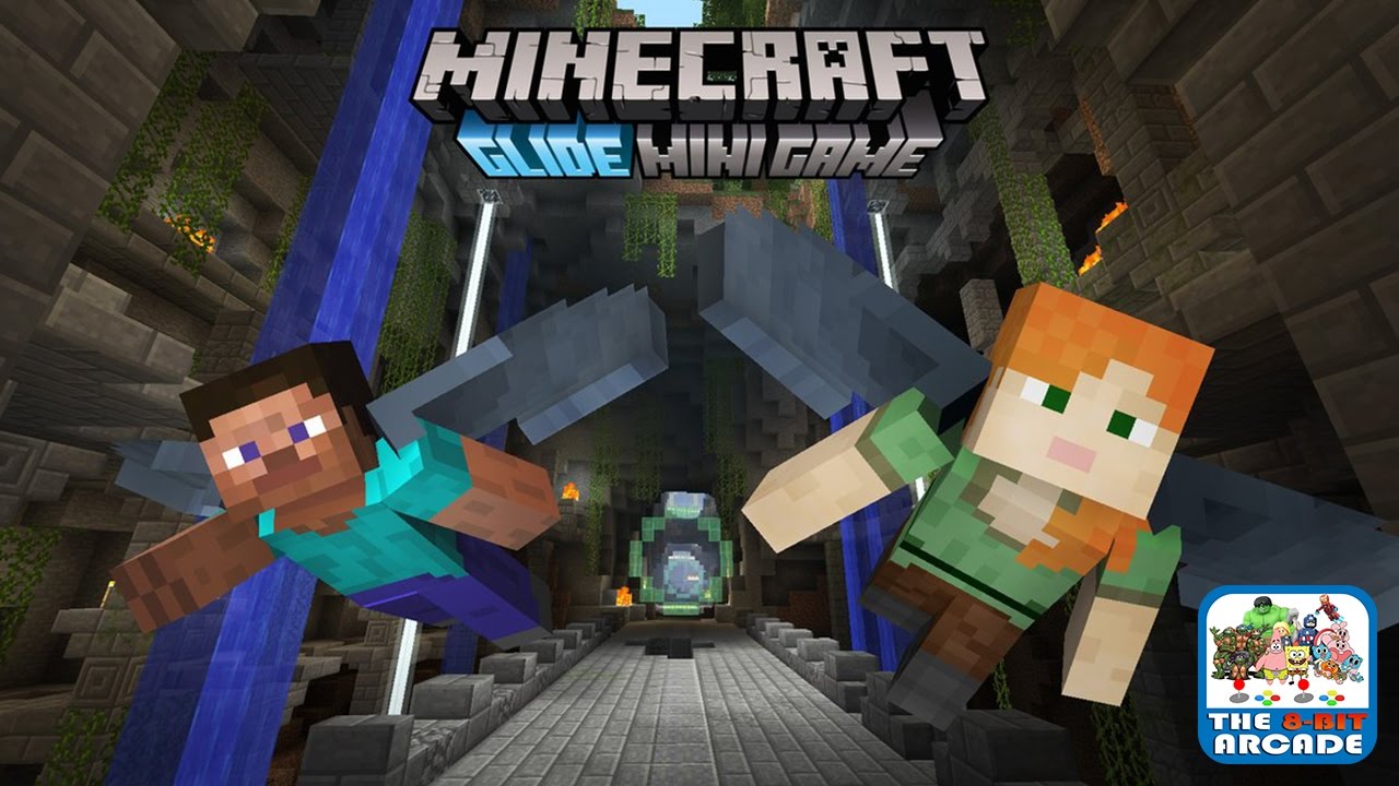 Minecraft: Glide Mini Game - Test Your Elytra Skills In This Free Update (Xbox One Gameplay)