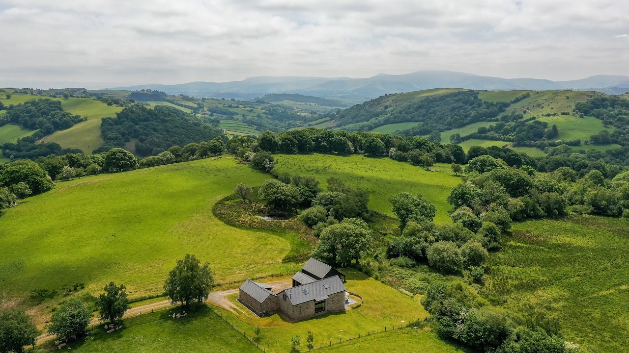Pontfaen Barn, Pontfaen, Brecon, Powys - For Sale