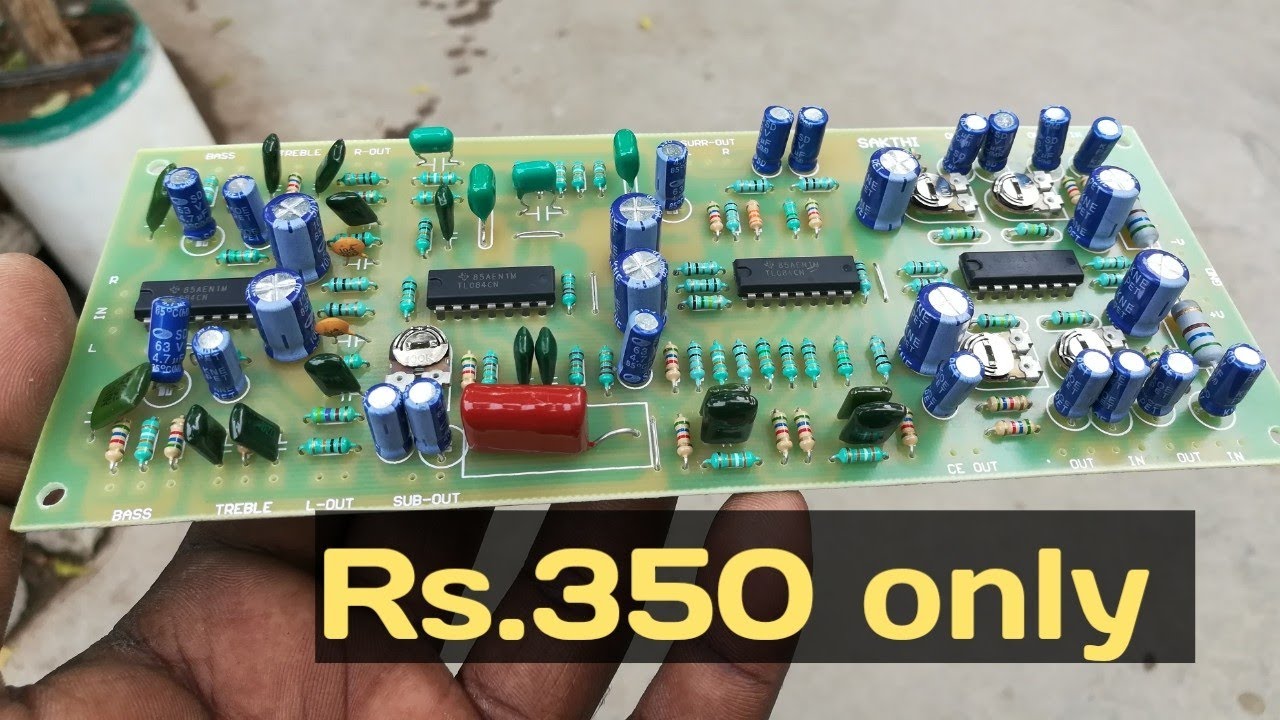 Sakthi 5.1 prologic board input and output connections explanation tamil