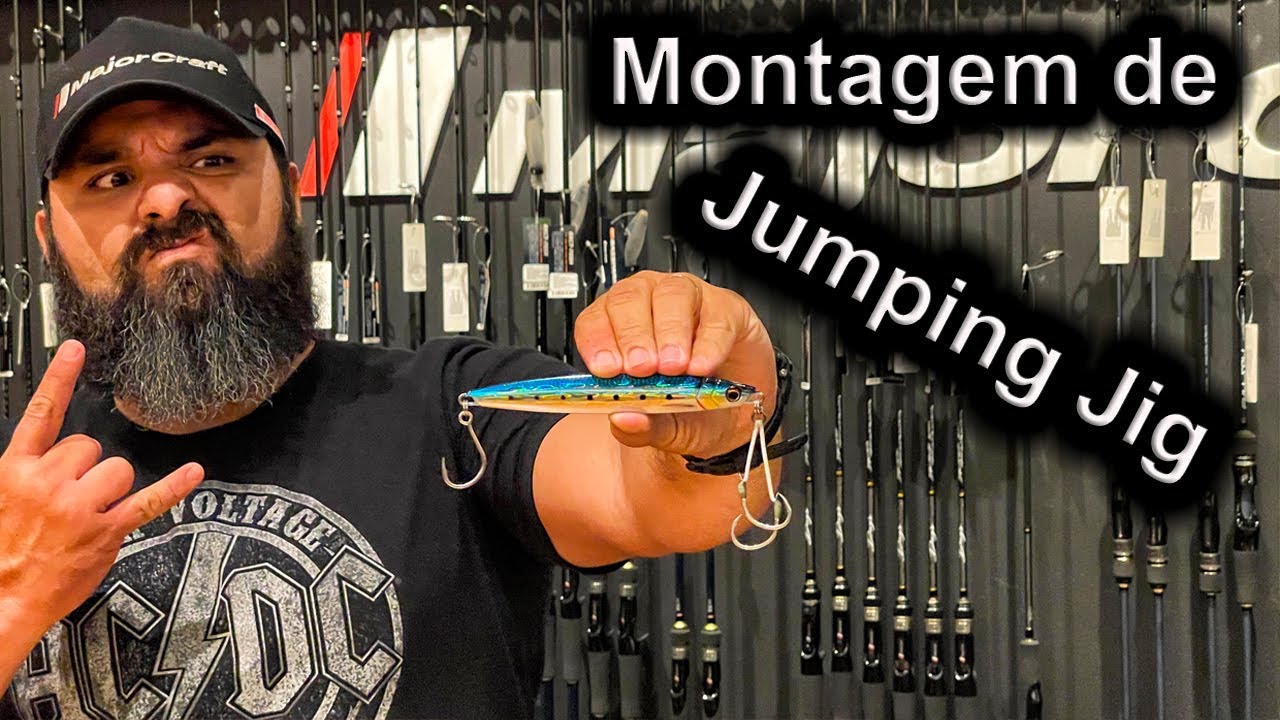 Montagem básica de suporte hook em jumping jig.