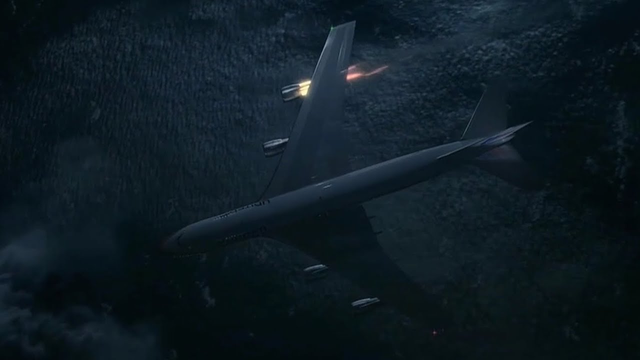 United Airlines Flight 811 - Landing Animation 2