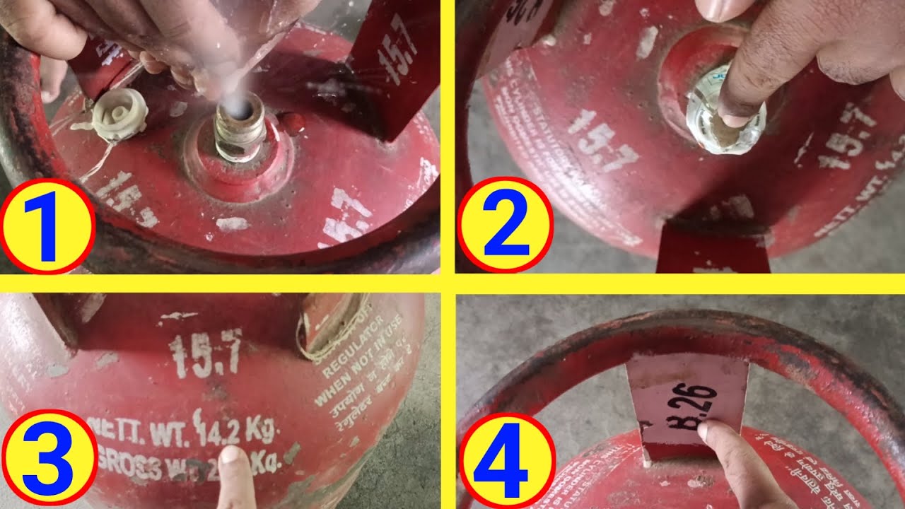 Gas Cylinder लेते समय इन चार बातों का ध्यान जरूर रखें // Gas Cylinder Leakage को कैसे Check करें