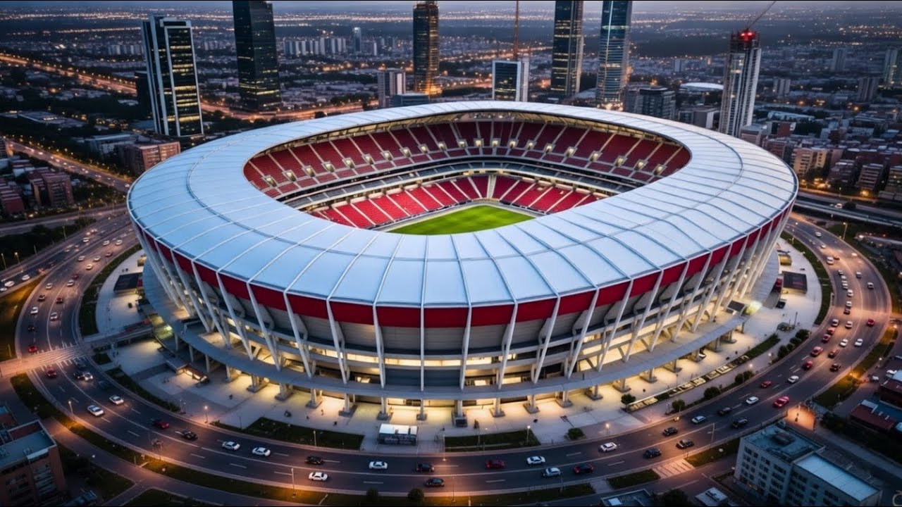 La Construcción del Estadio Akron: El Estadio Más Lujoso del Mundo que Albergará la Copa de 2026