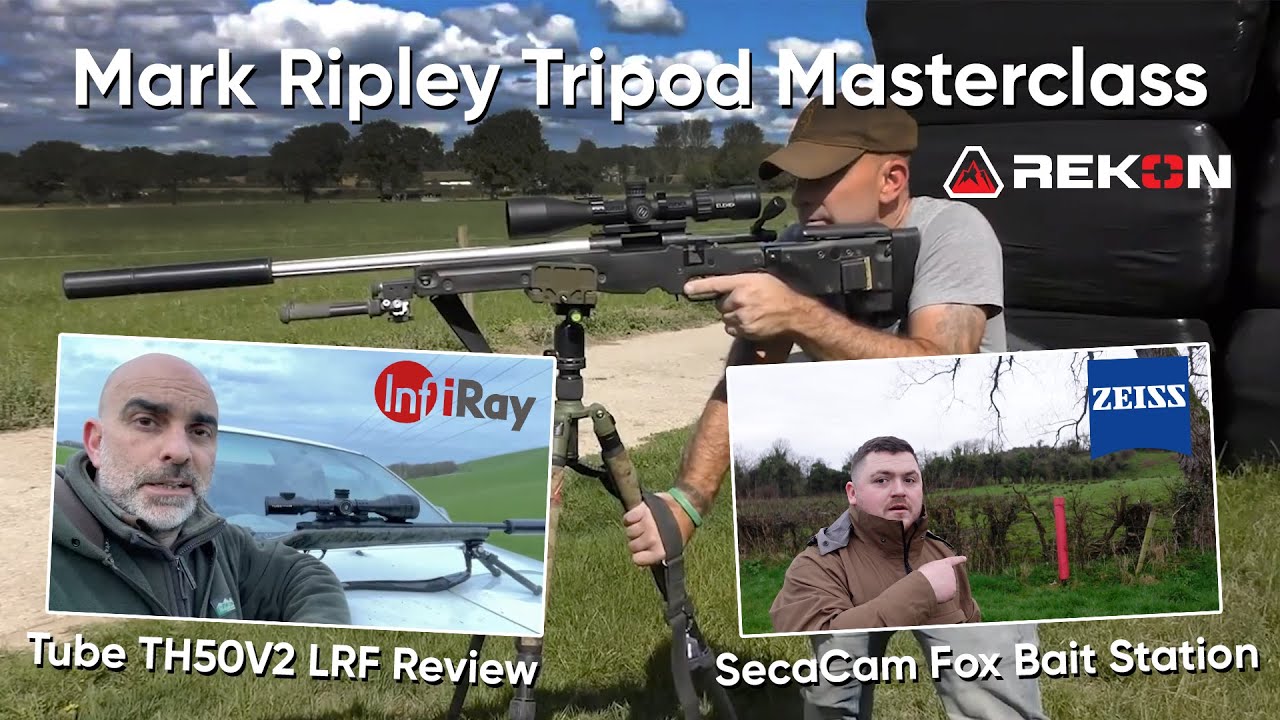 260RIPS Rekon Tripod Masterclass, Infiray Tube TH50V2 LRF review, and Zeiss Secacam Bait Station!