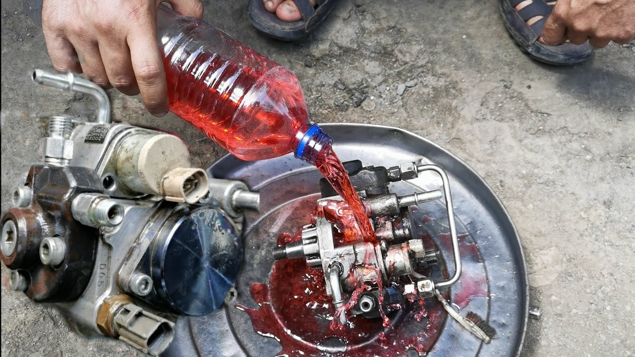 Toyota Hilux 1kd 3.0 fuel pump repair 