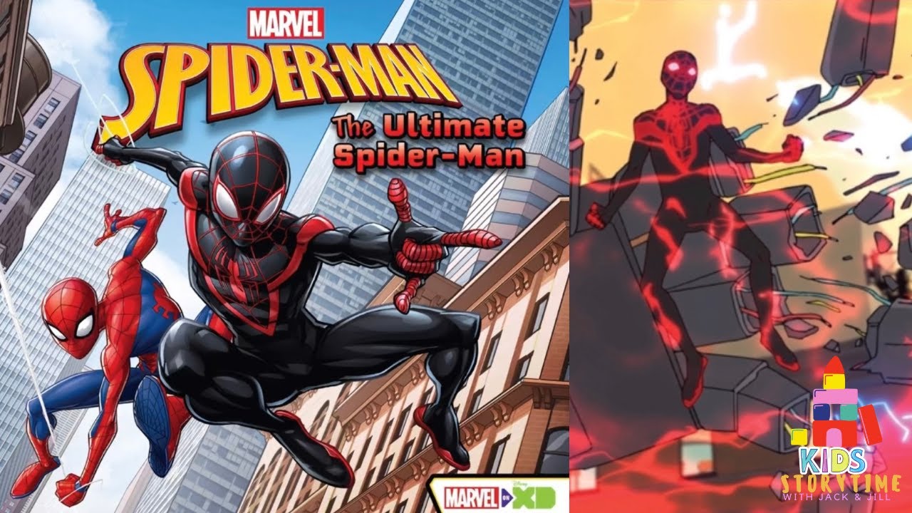 🕸️🕷️ Kids Book Read Aloud: Marvel Spider-Man : The Ultimate Spider-Man