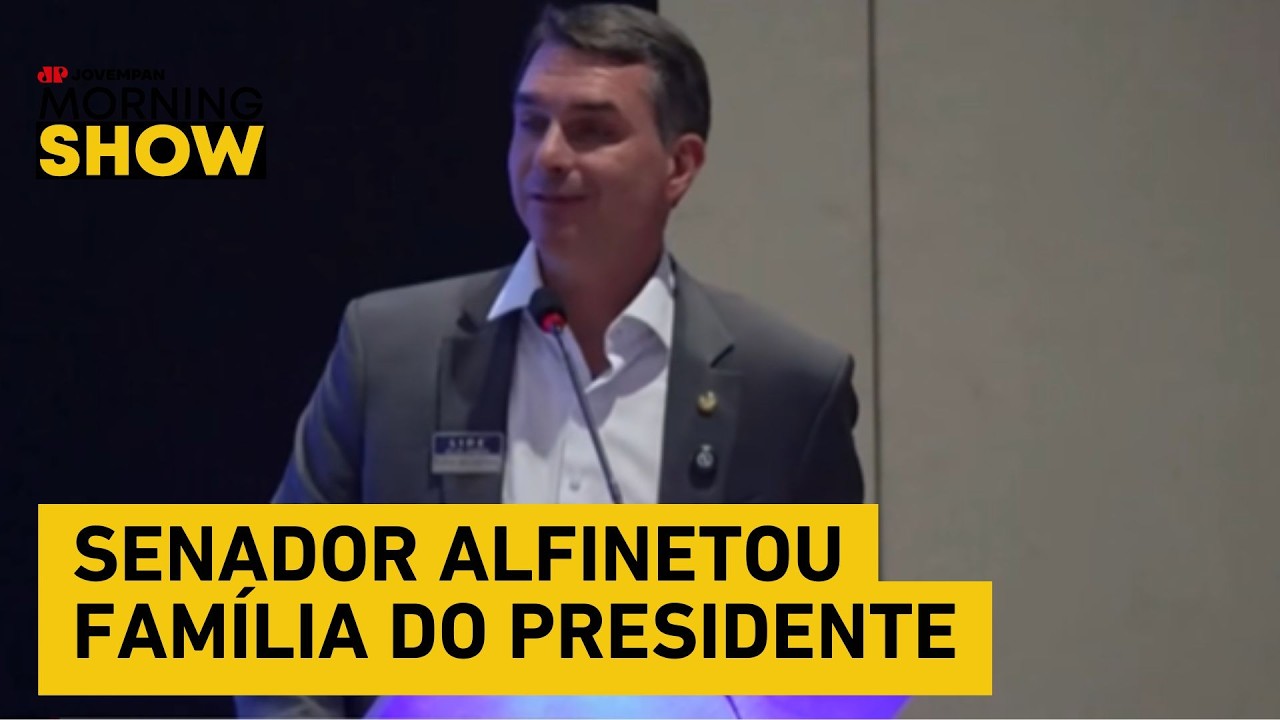 Fl&aacute;vio Bolsonaro ataca Lula e denuncia expans&atilde;o do terrorismo no Brasil
