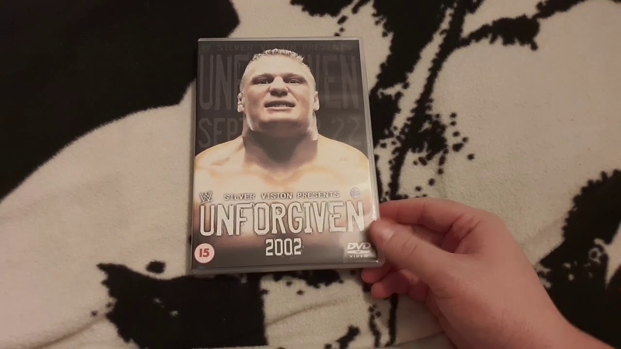 wwe Unforgiven 2002 unopened unboxing