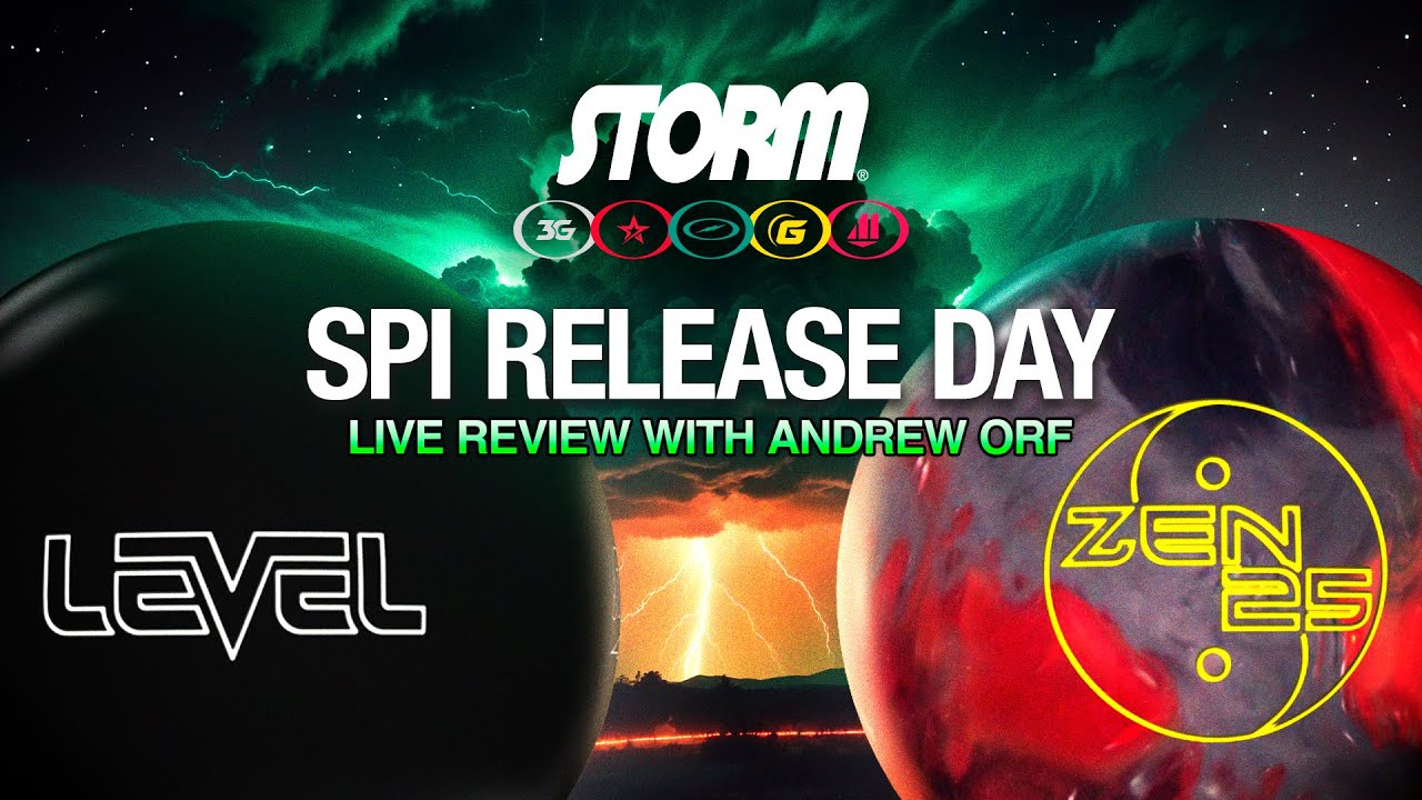 Storm Level & 900 Global Zen 25 Live Video Ball Review with Andrew Orf