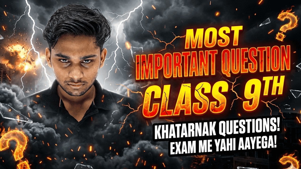 🛑 Class 9 SST Final Most Important Questions 🔥 | Watch Before Exam | Dhananjay Yadav