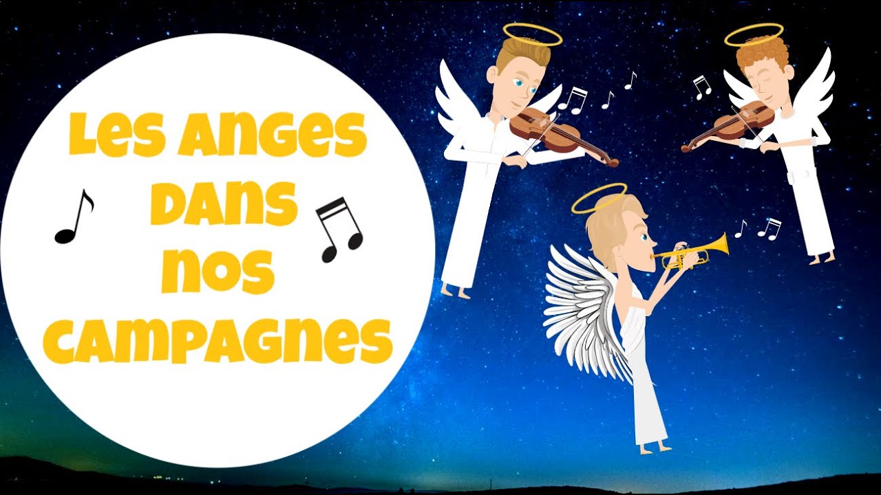 Les anges dans nos campagnes 🎶 | Chanson de Noël pour enfants avec paroles | Amis de Jésus