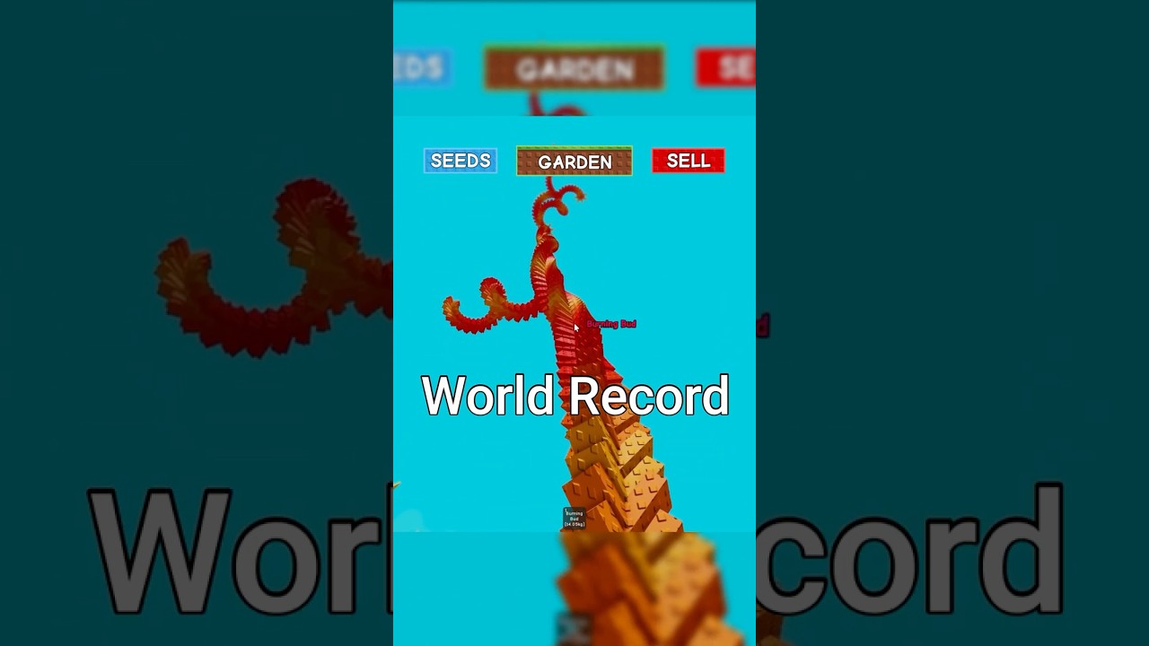 *World Record* Biggest Burning Bud In Grow a Garden History!!