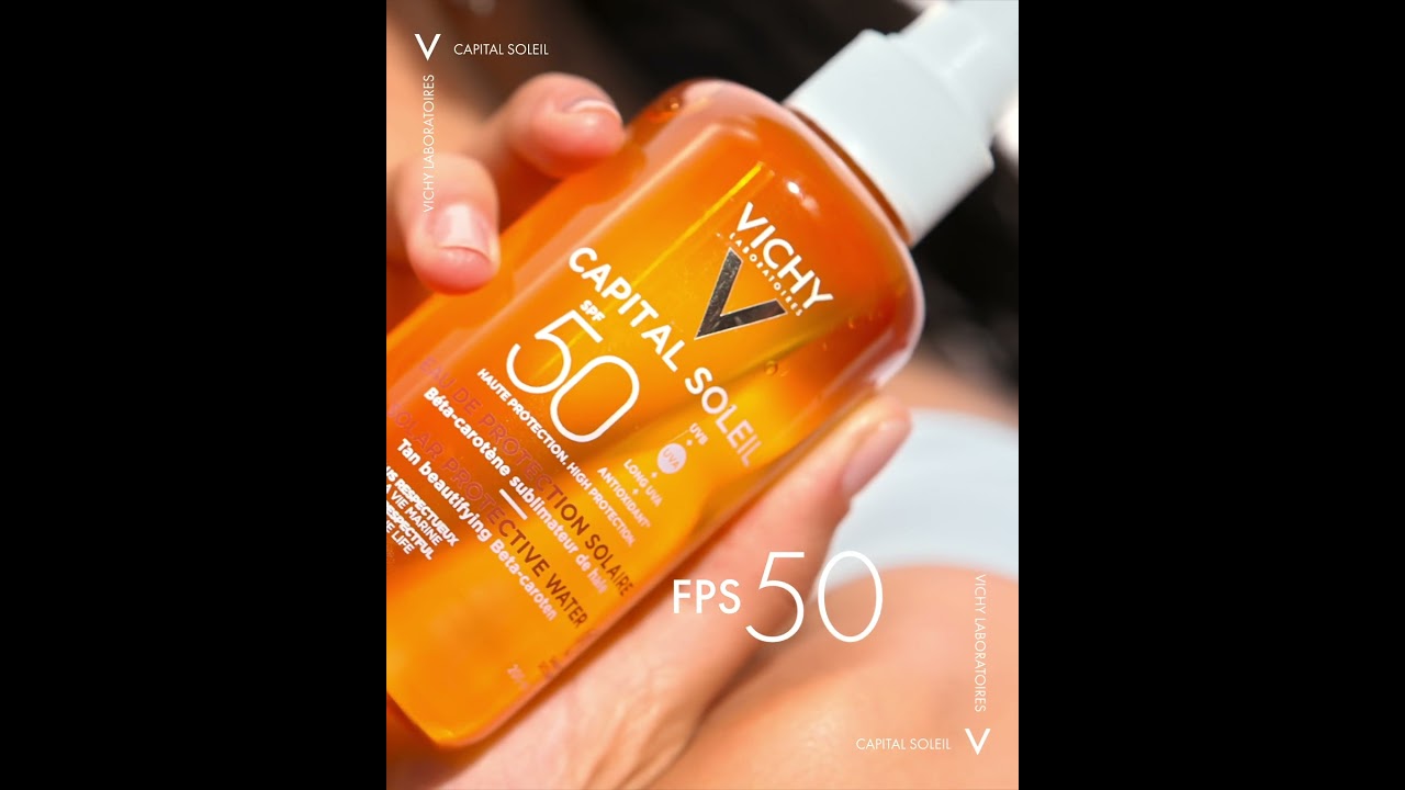 Protege y broncea tu piel con Vichy Capital Soleil Agua Solar Bronceadora ☀️