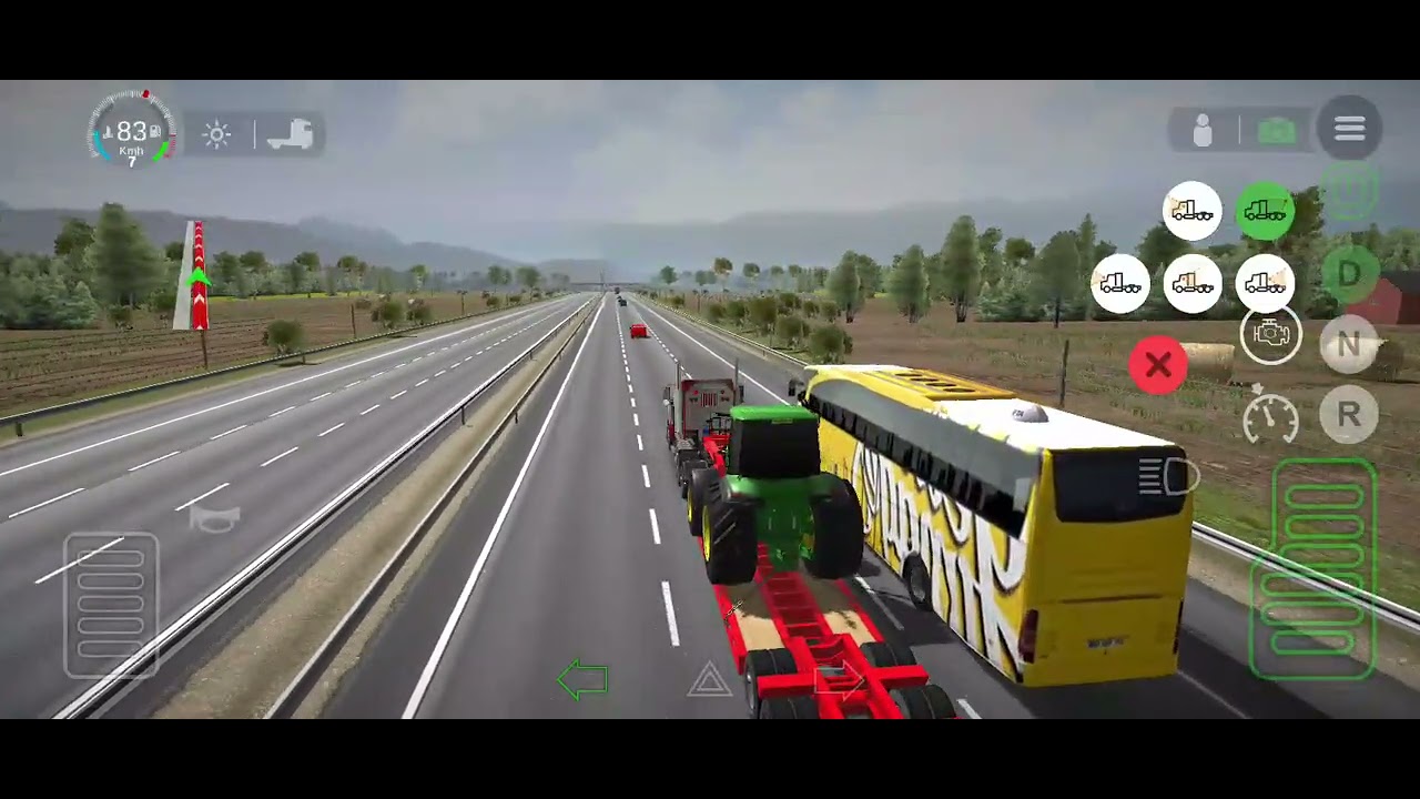 Truck simulator SIM dan berdesain dan tiada lagi 