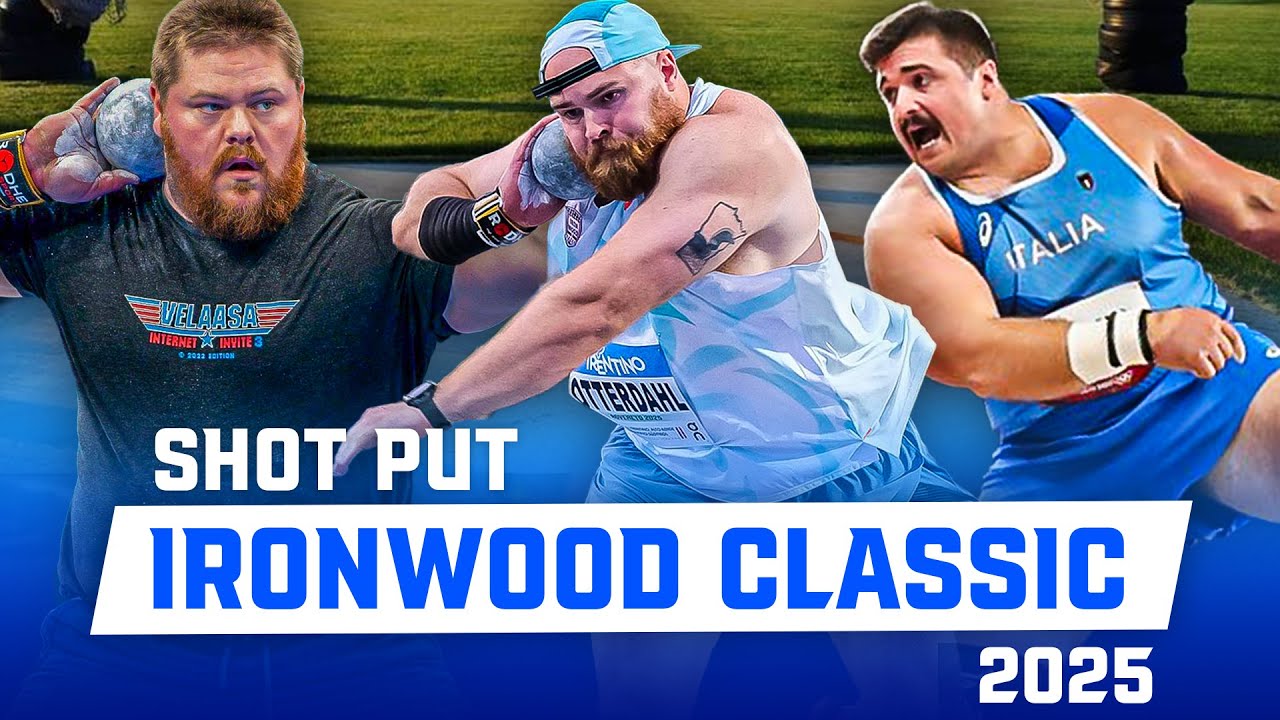 Iron Wood Classic 2025 Men Shot Put | Full Meet