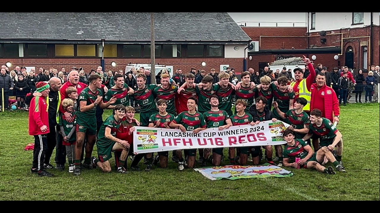 U16’s Lancashire Cup Winners - Halton Farnworth Hornets Reds