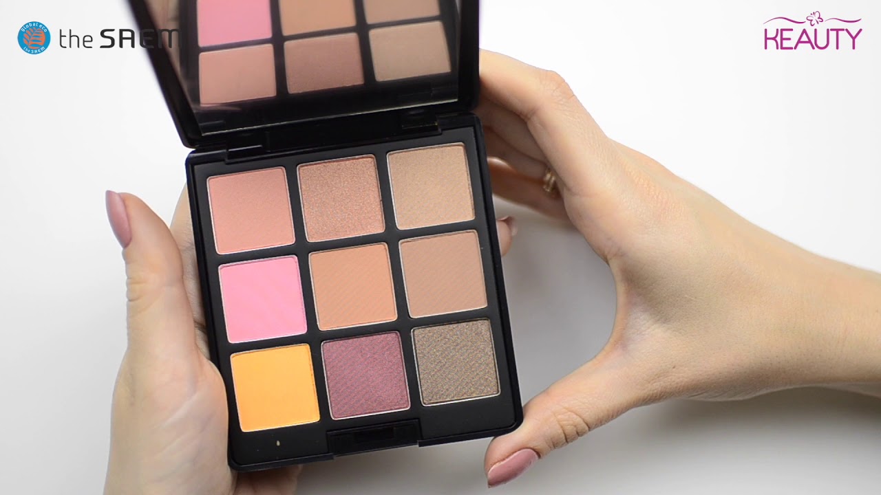 Палетка теней для глаз The Saem By HamKyungSik Eyeshadow Palette